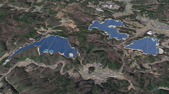 パシフィコ?エナジー<br>作東メガソーラー発電所